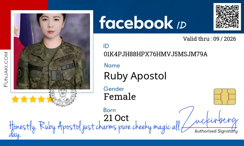 Facebook ID Card