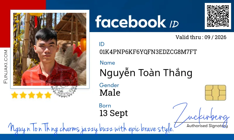 Facebook ID Card
