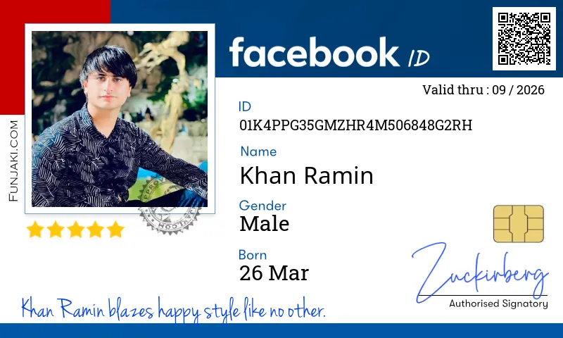 Facebook ID Card