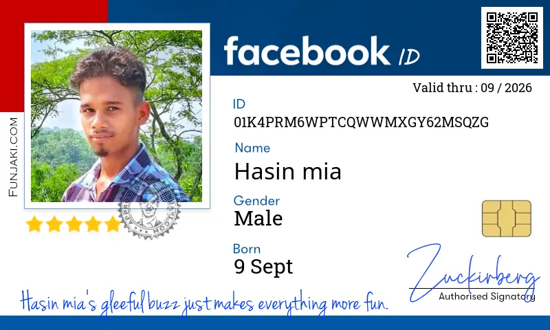Facebook ID Card