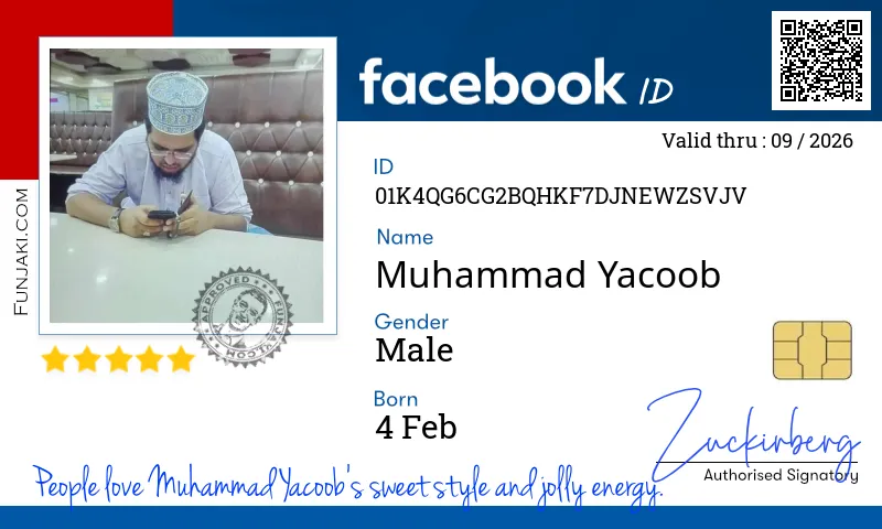 Facebook ID Card