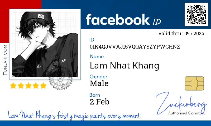 Facebook ID Card