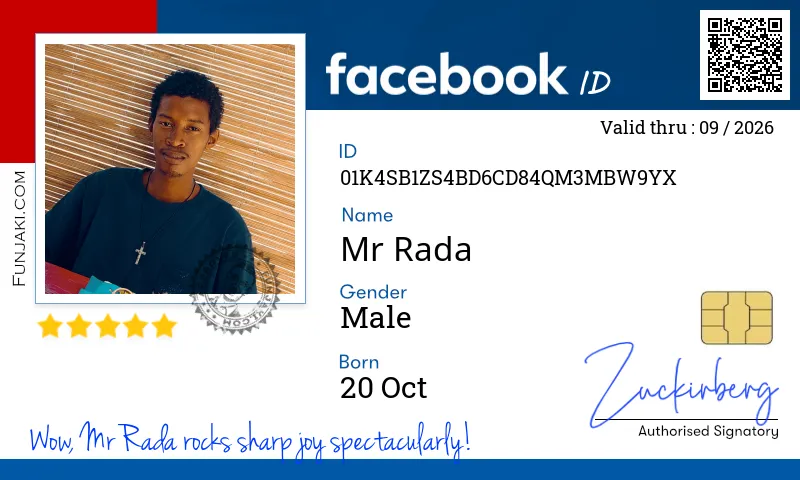 Facebook ID Card