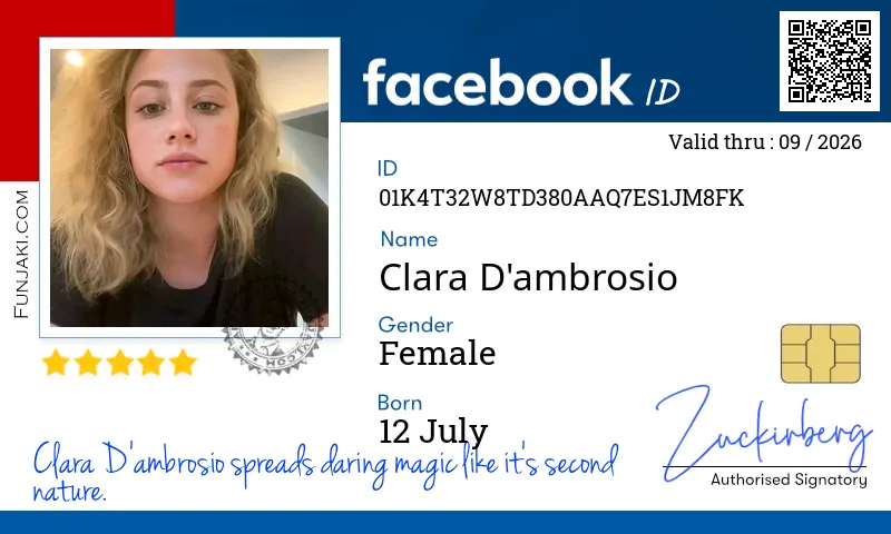 Facebook ID Card