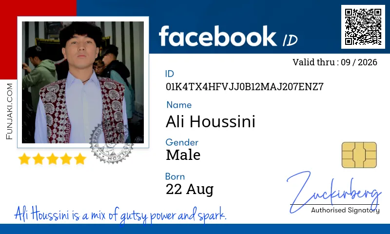 Facebook ID Card