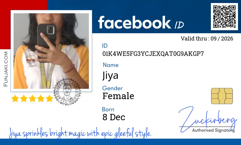 Facebook ID Card