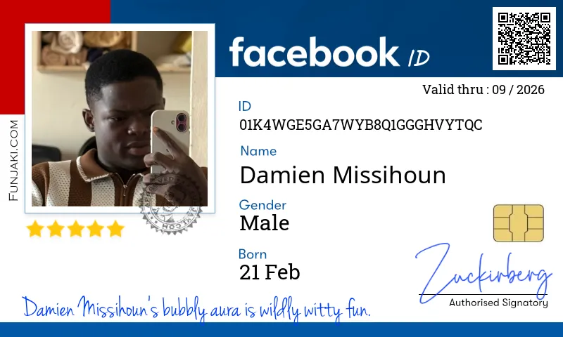 Facebook ID Card