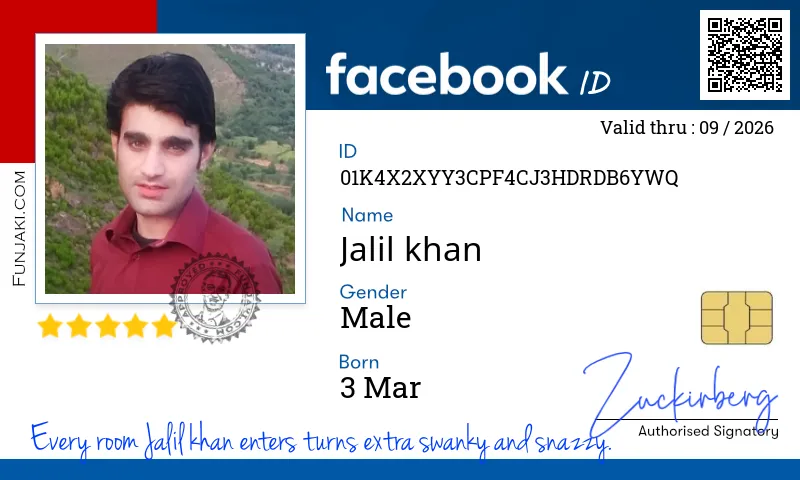 Facebook ID Card