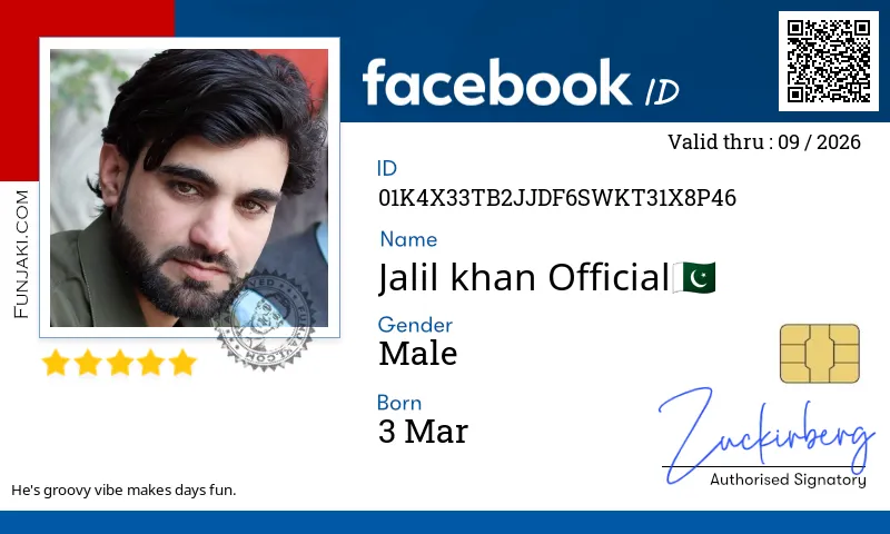 Facebook ID Card