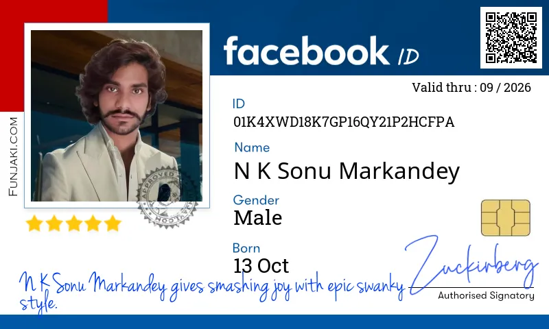 Facebook ID Card