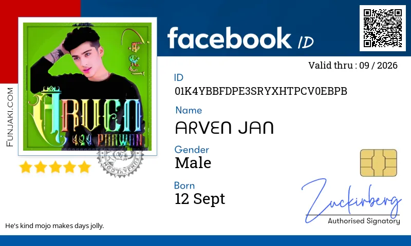 Facebook ID Card