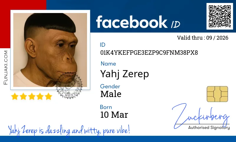 Facebook ID Card
