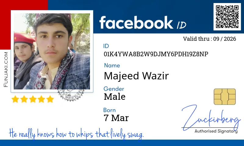 Facebook ID Card