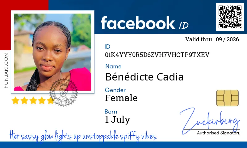 Facebook ID Card