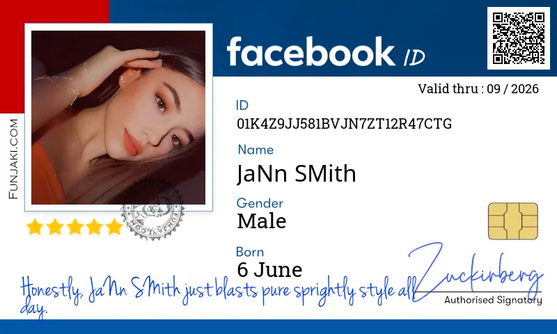 Facebook ID Card