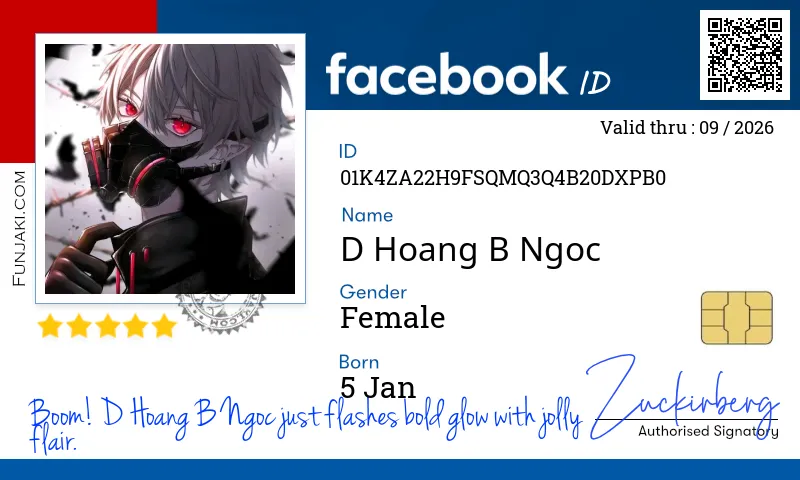 Facebook ID Card