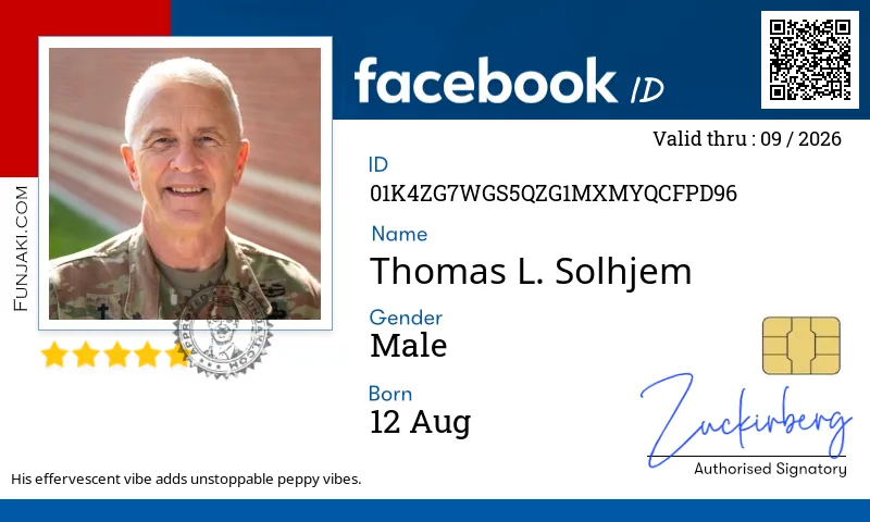 Facebook ID Card