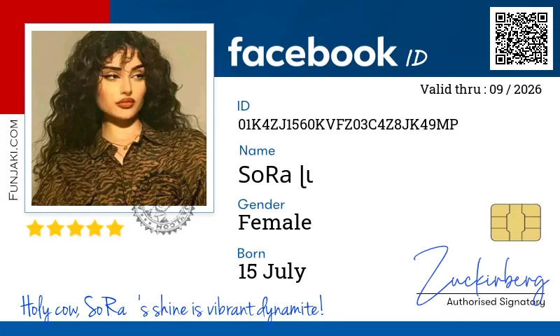 Facebook ID Card