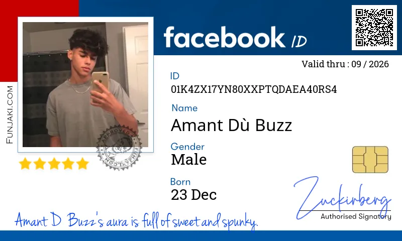 Facebook ID Card