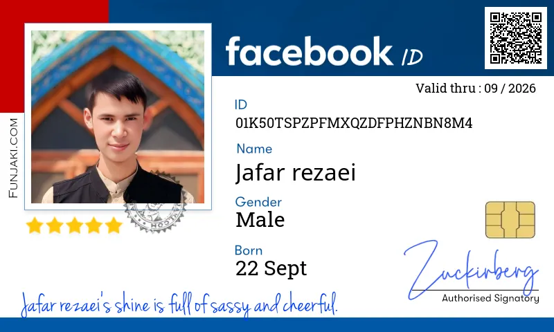 Facebook ID Card