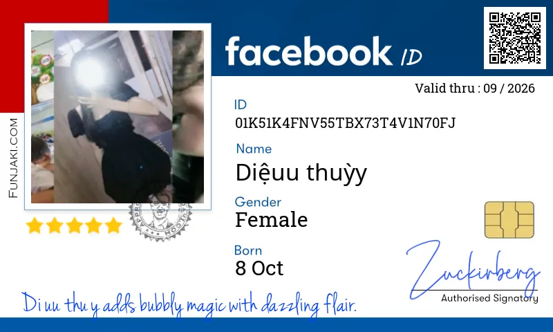 Facebook ID Card