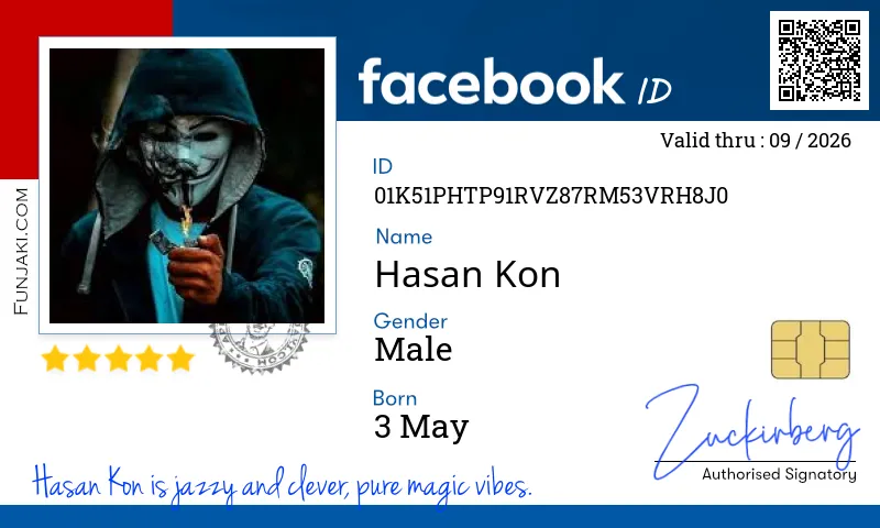 Facebook ID Card