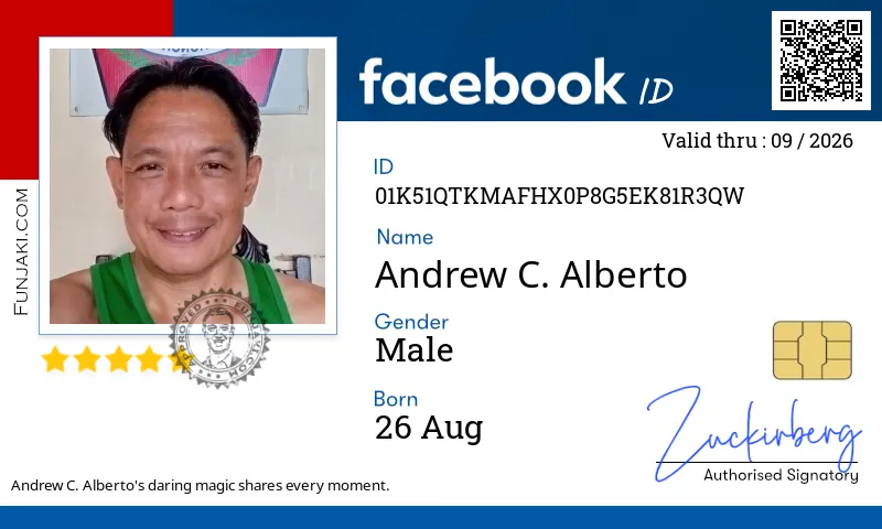 Facebook ID Card