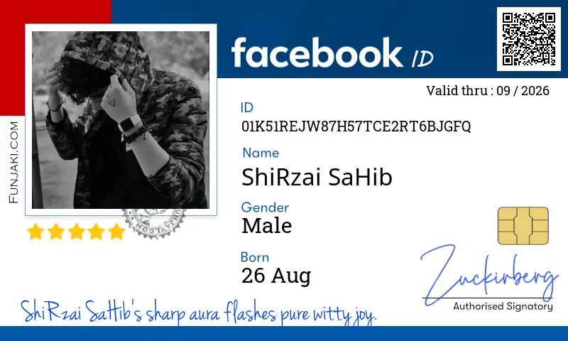Facebook ID Card