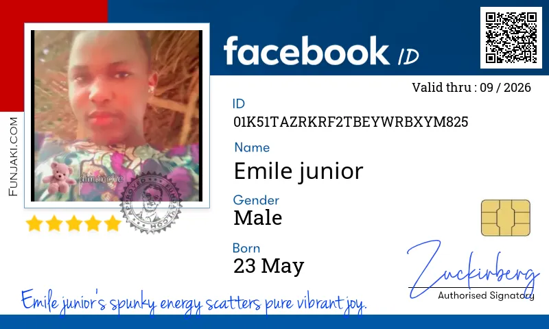 Facebook ID Card