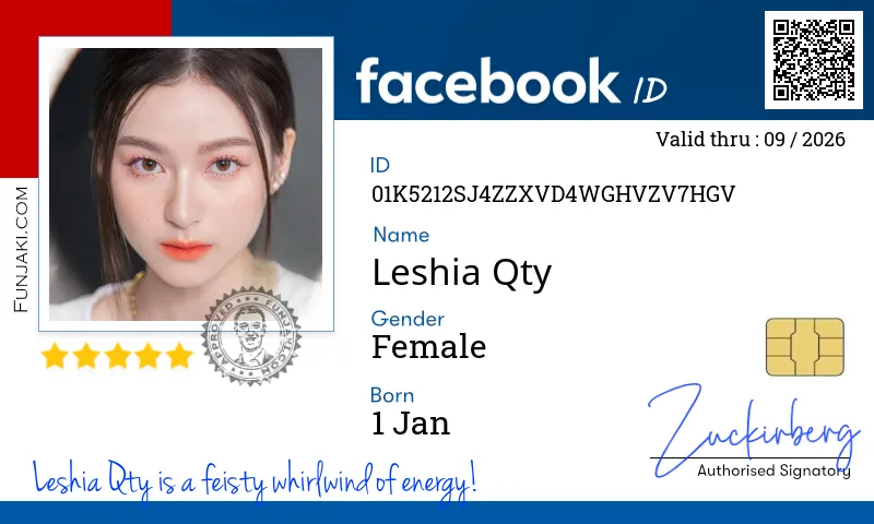 Facebook ID Card