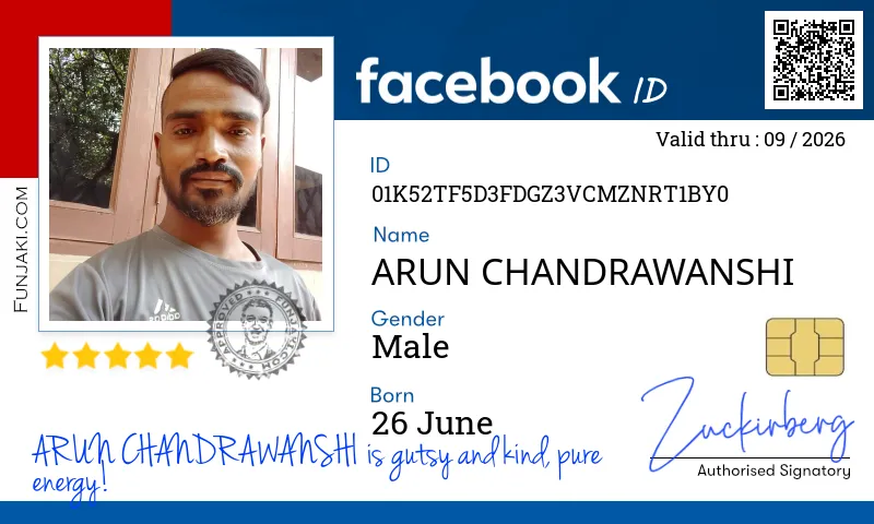 Facebook ID Card
