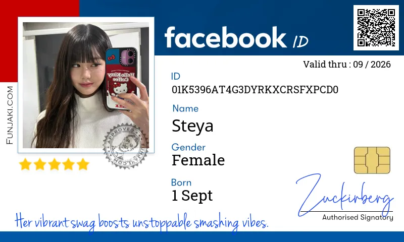Facebook ID Card