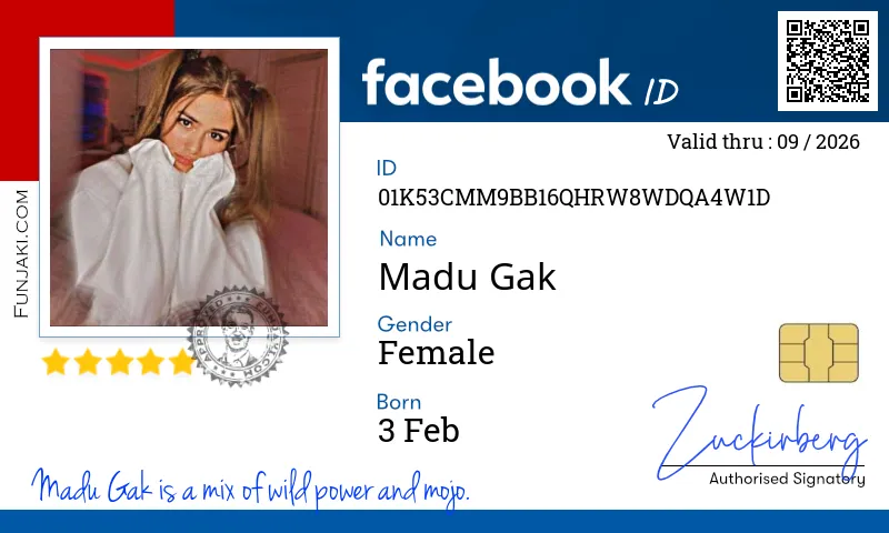 Facebook ID Card