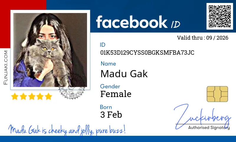 Facebook ID Card