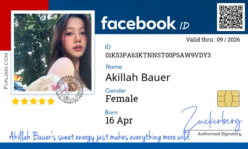 Facebook ID Card
