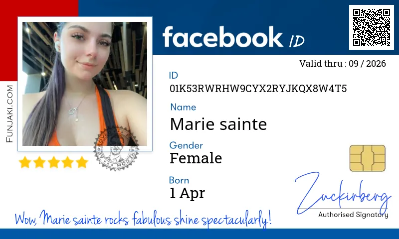 Facebook ID Card