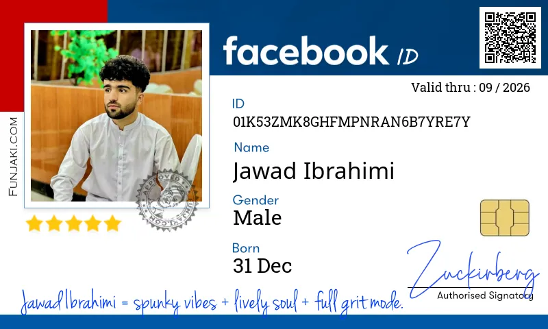 Facebook ID Card