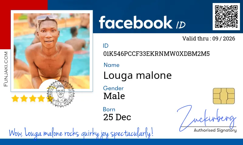 Facebook ID Card