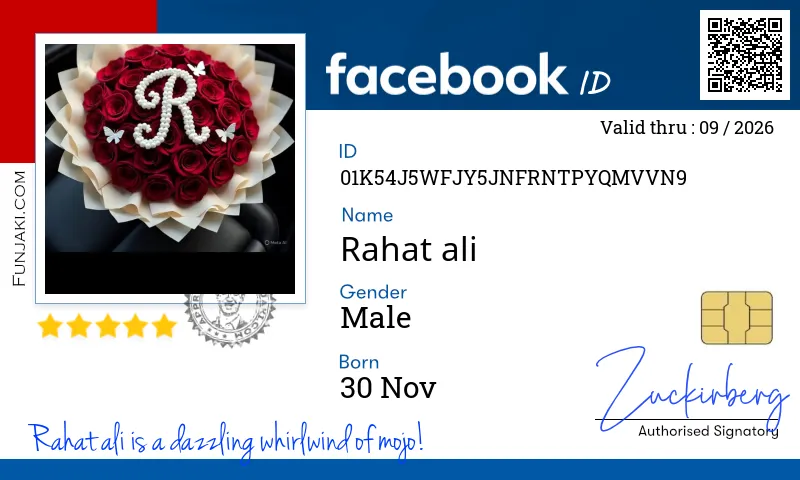 Facebook ID Card