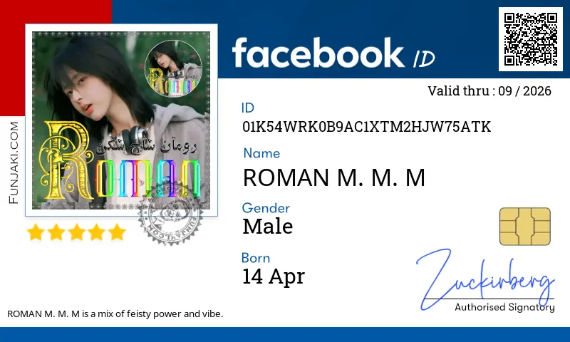 Facebook ID Card