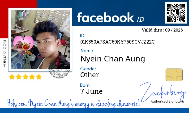 Facebook ID Card
