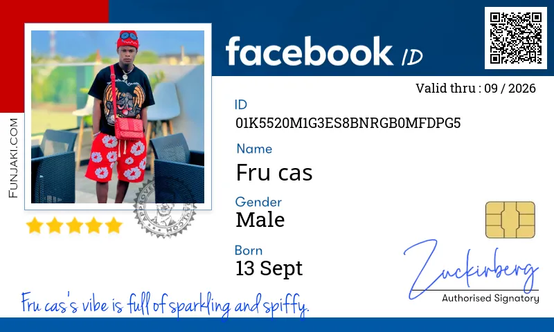 Facebook ID Card