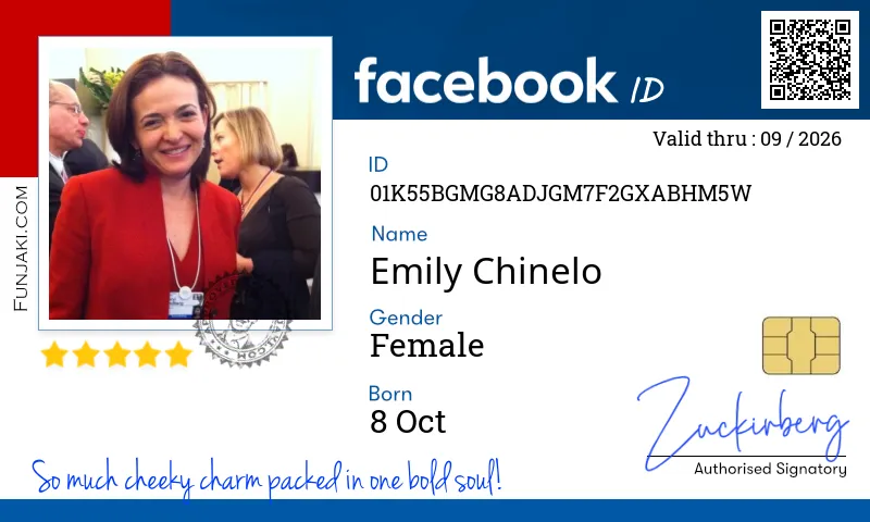 Facebook ID Card