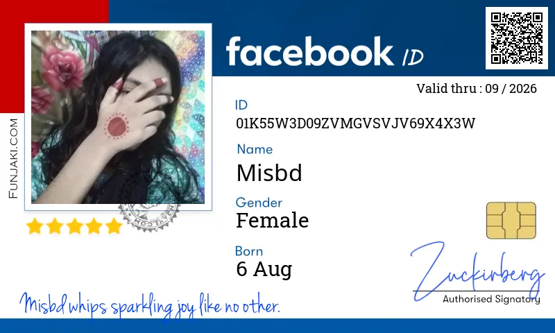 Facebook ID Card