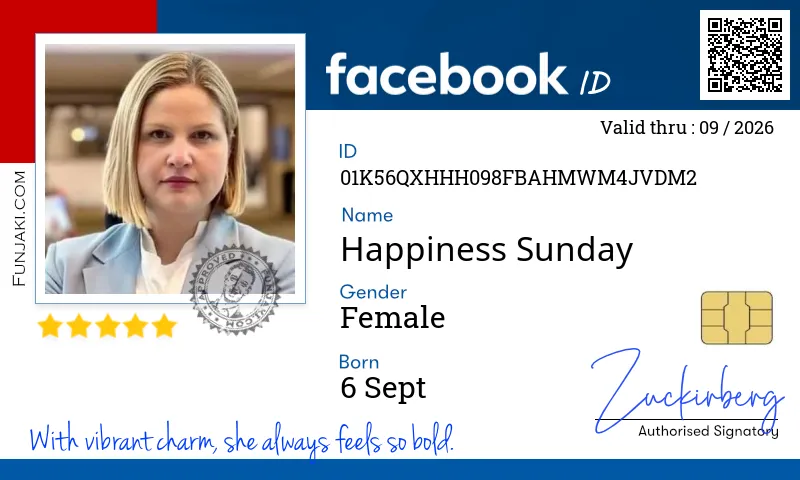 Facebook ID Card