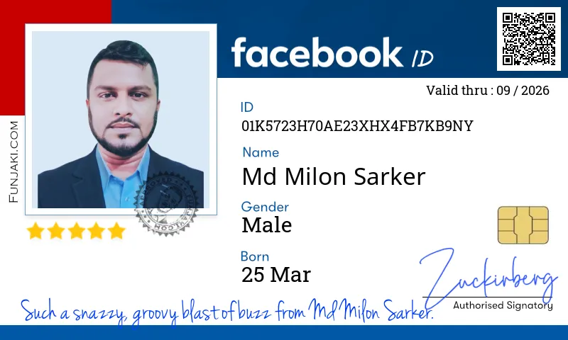 Facebook ID Card