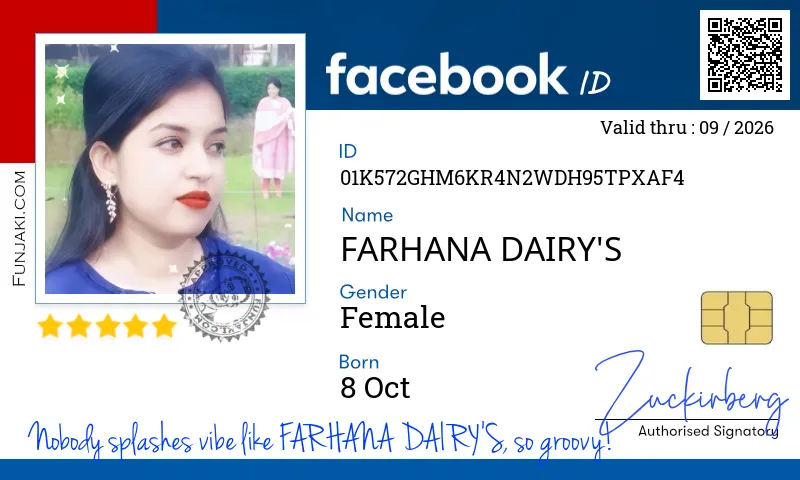 Facebook ID Card