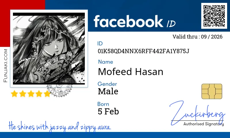 Facebook ID Card