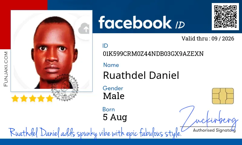 Facebook ID Card
