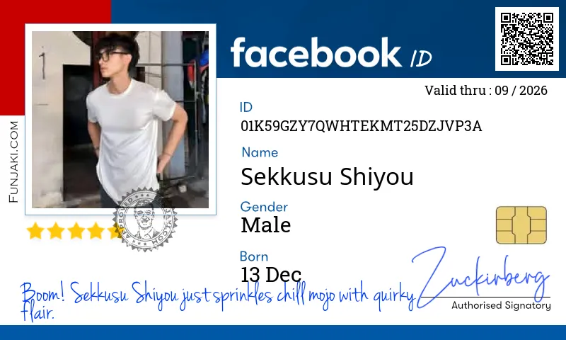 Facebook ID Card